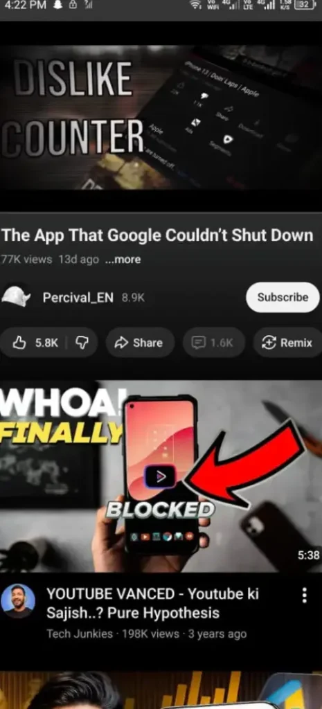 youtube Dislike 5