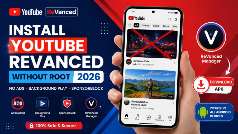 How to Install YouTube ReVanced Without Root (2026)